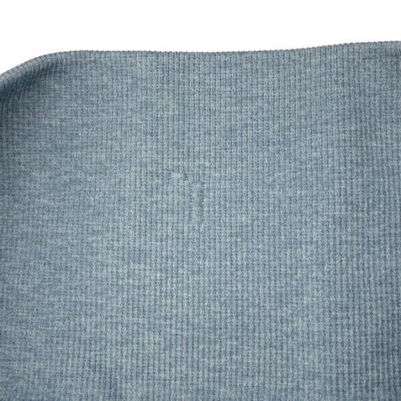 LULULEMON In The Flow Crop II Size 4 Heathered Blue Denim - Picture 6 of 8